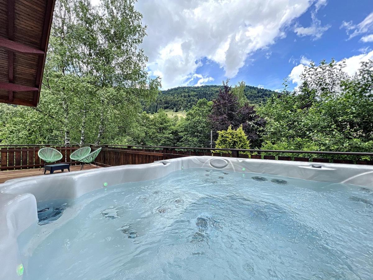Les Cimes Blanches Cledicihome Chalet 10 Pers Spa & Grand Terrain 4 Minutes Des Pistes La Bresse Exterior foto