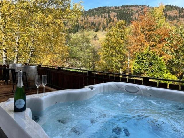 Les Cimes Blanches Cledicihome Chalet 10 Pers Spa & Grand Terrain 4 Minutes Des Pistes La Bresse Exterior foto
